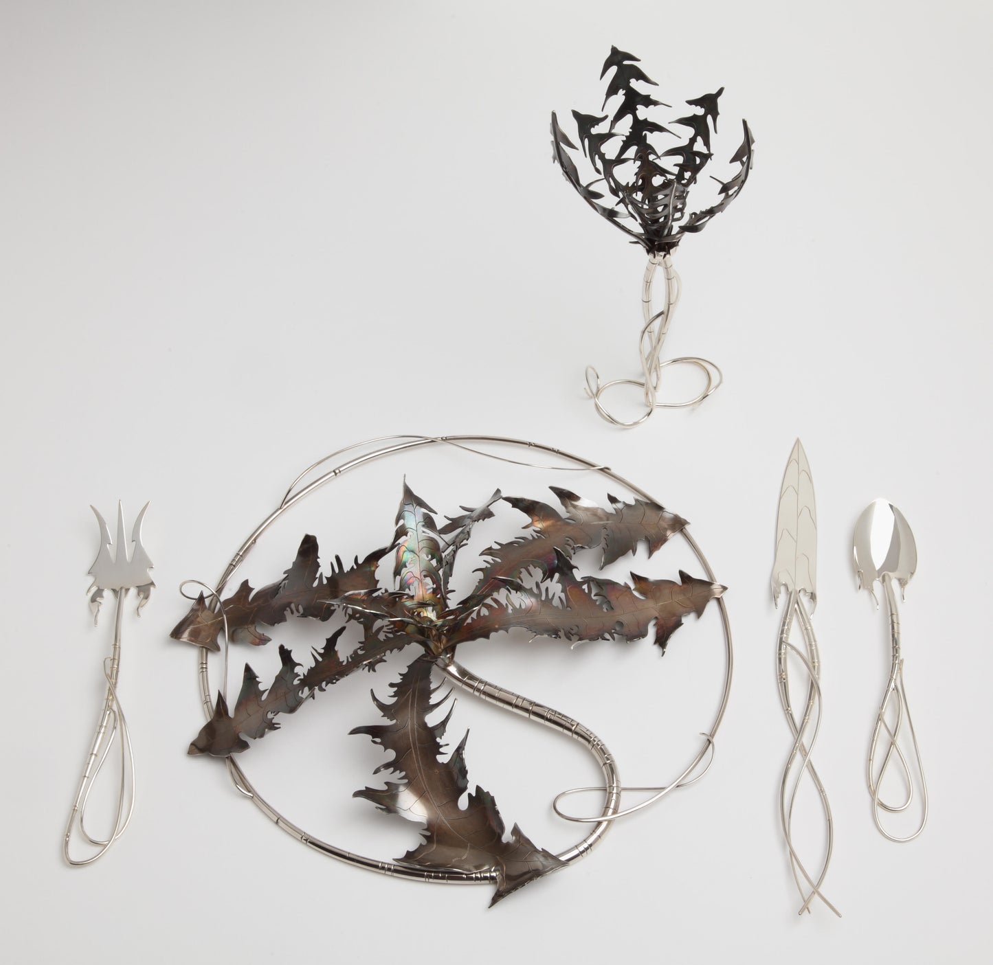 Dandelion table setting
