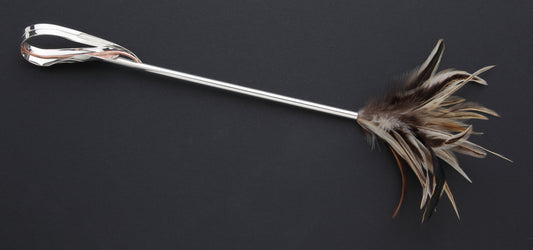 Feather wand tickler