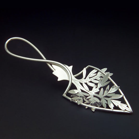 Sterling silver Wormwood absinthe spoon