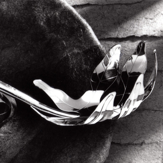 Sterling silver Bread fruit pasta server