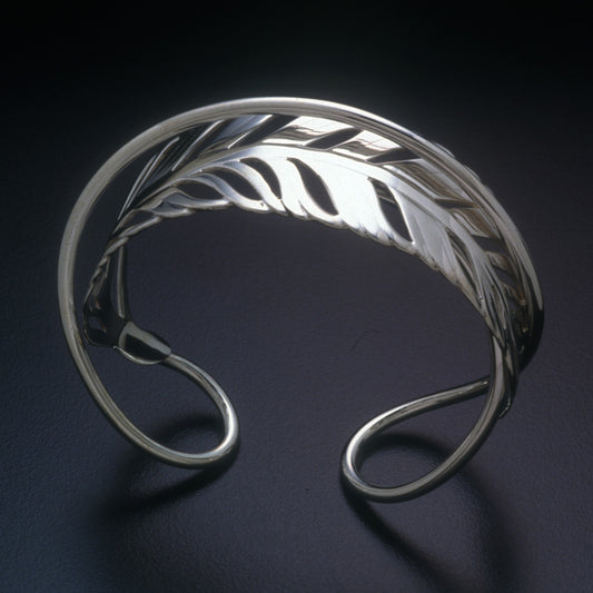 Sterling silver Palm Leaf bracelet